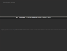 Tablet Screenshot of biolane.com
